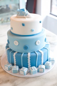 Baby shower cake 