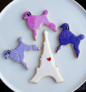 Poodle cookies 