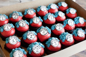 Dr. Seuss cupcakes 
